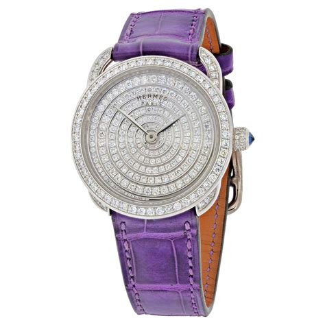 diamond hermes watch.